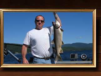 Happy Fishing Carter Customers on Lake George