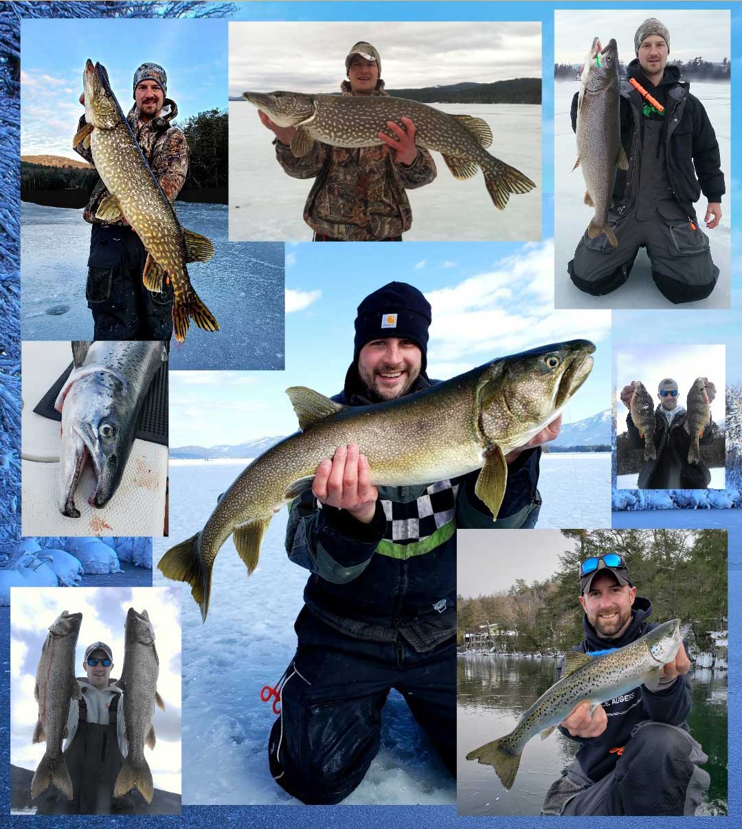 Ice Fishing Charters on Lake George